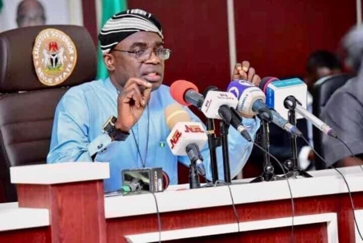 Hyacinth Alia, governor of Benue state