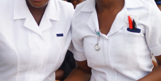 A file photo of nurses