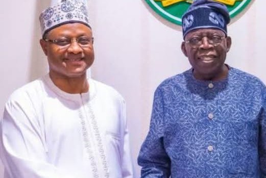 Uba Sani, governor of Kaduna state and President Bola Tinubu